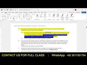 New Perspectives Excel 365/2021 | Module 11: SAM Project 1a | Instructions_NP_EX365_2021_11a