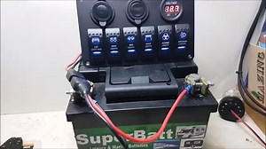 How to wire a boat switch panel