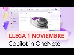 ✅NUEVO✅ AI Copilot de Microsoft llega a OneNote