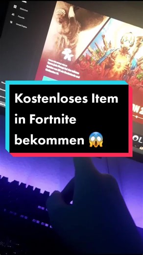 Kostenloses Fortnite-Item erhalten: Epic Games Store Code einlösen