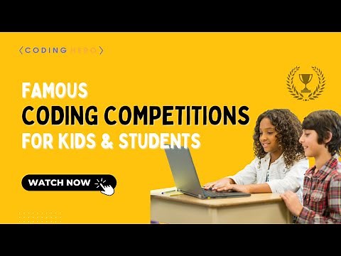 Coding Competitions For Kids And Students