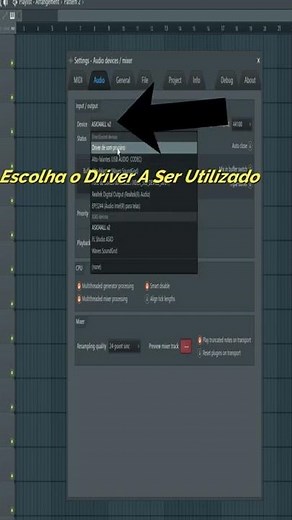 Como Configurar o Driver de Áudio ASIO4ALL No Fl STUDIO