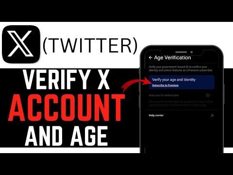 HOW TO VERIFY X ACCOUNT AND AGE! | NEW UPDATED TUTORIAL 2025!
