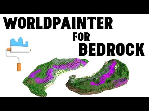Create Custom Map Using World Painter For Bedrock Edition