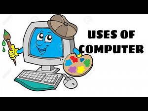 Uses of computer/ cartoon lesson/ uses of computer class 2/ computer magic/ online class