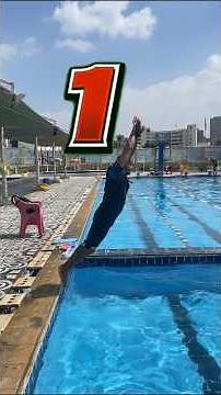 How to Dive in Swimming Pool for Beginners | Safe and Powerful Swimming Start