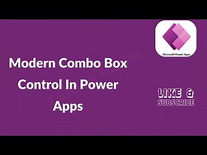 Modern Combo Box Control In Power Apps