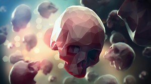 Abstract Skull Live Wallpaper - MoeWalls