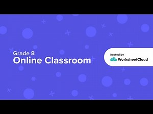 Grade 8 - English - Summary / WorksheetCloud Video