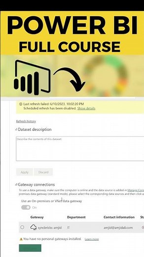 Power BI Gateway Setup Step by Step