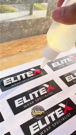 🧪 Liquid Epoxy resin Turns Solid Sticker #shorts