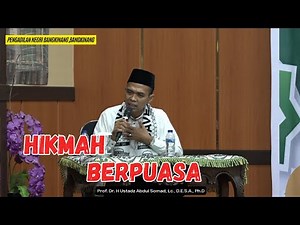 HIKMAH BERPUASA | Ustadz Abdul Somad