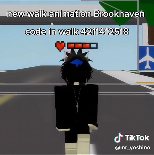 New Walk Animation in Brookhaven | Animation Showcase