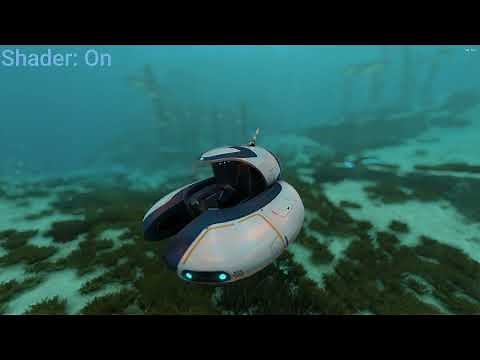 Subnautica With A "Ray Tracing" Shader (Comparison)