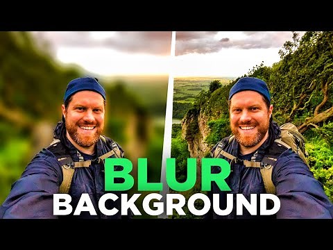 How to Blur Background of a Video