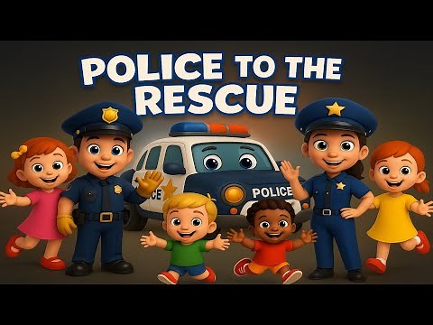 Police Song for Kids | Nursery Rhymes | Call 911 Song for Kids and Preschoolers | Safety Song