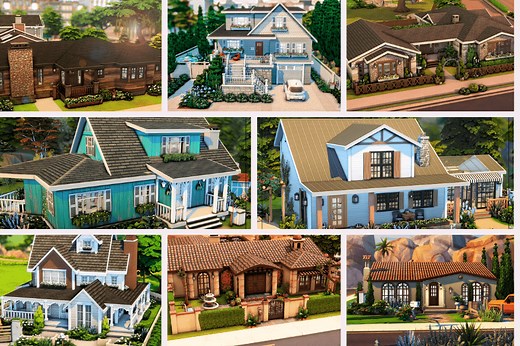 35  Super Trendy Sims 4 Family Houses You Need To Check Out Now