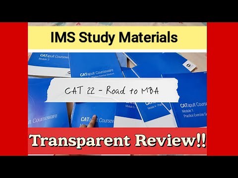 IMS CAT Modules Review!!📚 #cat #mba #ims #review #books #studymaterials