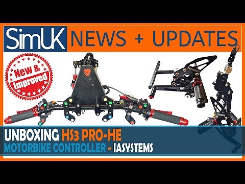PC Motorbike Controller - Hs3 PRO-HE UNBOXING by IASystems