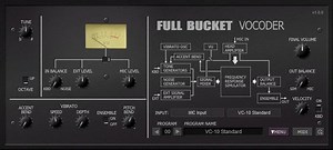 Full Bucket Vocoder FBVC: Free Download (Vocoder) • Audio Plugins for Free