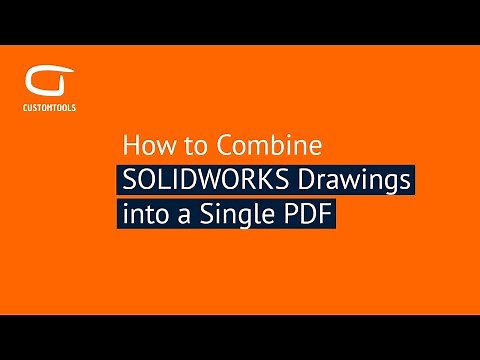 How to Combine SOLIDWORKS Drawings into a Single PDF