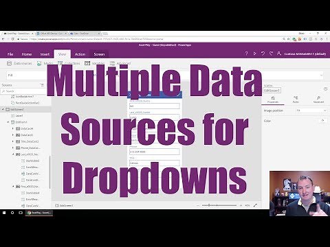 PowerApps Multiple Data Sources
