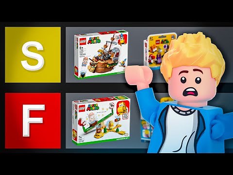 I Ranked Every Lego Super Mario Set 2020 - 2023 . . .
