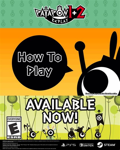 Do you know the key commands for your Patapon? Learn the different 4 button beats to have full control of your unit in #PATAPON 1 2 REPLAY. | BANDAI NAMCO Entertainment