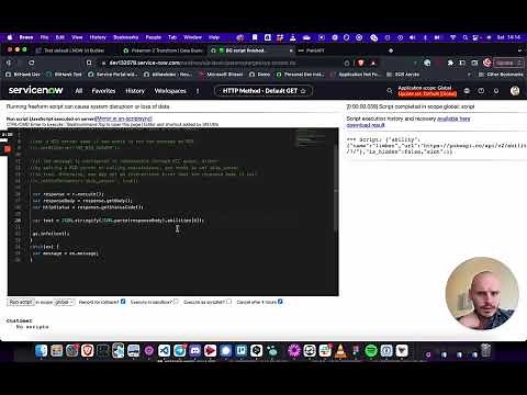 How to make an external REST API call in UI Builder (ServiceNow - Now Experience)
