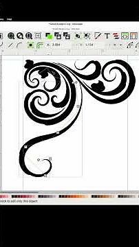 Inkscape Scroll Design