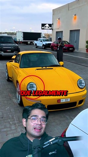 This is why the games used fake Porsches