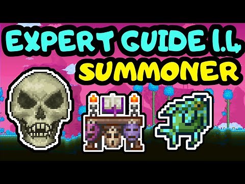 TERRARIA SUMMONER PROGRESSION GUIDE 4! Expert Skeletron Guide! Fishing, Potions and Hardmode Prep!