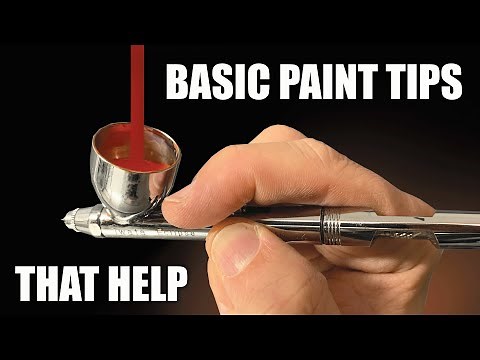 Airbrush Paint Simple Mixing Tips
