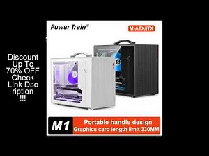 Power Train X-GAMERX M1 Handheld Portable Computer Case Side Transparent MINI Game MATX Desktop Chas