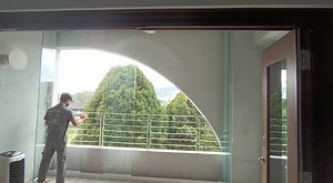 Transform your balcony into a usable space with Glass Curtains®️ !!! Create a peaceful place to relax and enjoy the surrounding while being protected from rain, noise and even dust. Air-condition the room and stay cool, or open individual panels to let fresh air in. Plus, it is also frameless where from the outside, the glass panels barely can be seen! So what are you waiting for? Drop us a call and lets transform your balcony into a usable space with Glass Curtains®️! Now you can own Glass Curt