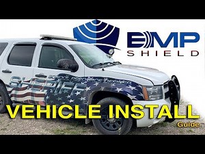 EMP Shield Vehicle Installation Instruction - Electromagnetic Pulse Protection on Police Car