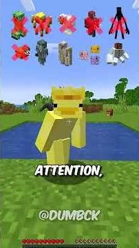 Water Gap vs Mobs Survival! ⛏️ #shorts