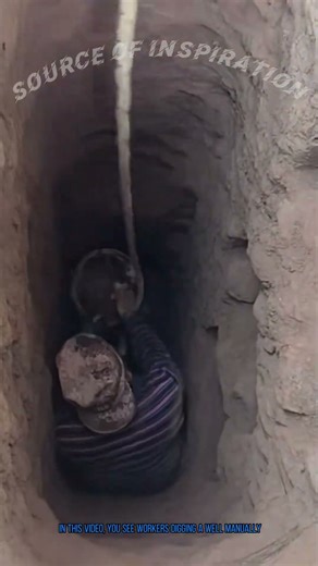 Manual Well Digging: Traditional Way to Dig a Well with Simple Tools!