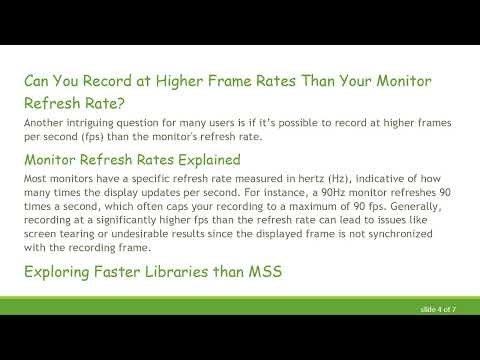 Accelerate Your Screen Capture with Grayscale and Python Libraries