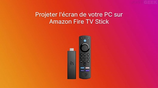 Comment projeter l'écran de votre PC sur Amazon Fire TV Stick ?