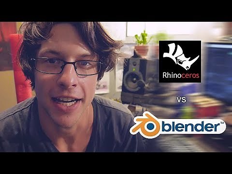 Comparing Rhino and Blender