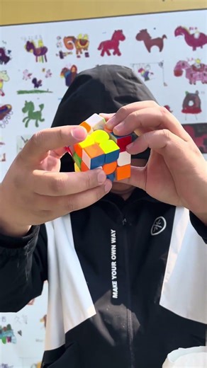 #amazingfacts #rubikscube #blindfolded #speedcubing #fyp