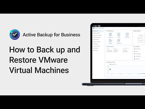 How to Back up and Restore VMware Virtual Machines Using Active Backup for Business | Synology