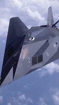 F-117 Nighthawk - The First American Stealth Fighter Jet #military #fighter #usaf #aviation
