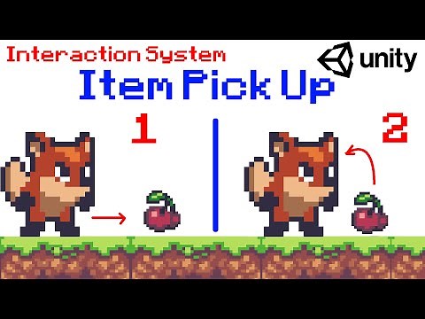 Unity 2D Platformer Tutorial 14 - Interaction System Item Pickup