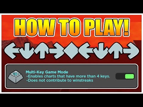 How to GET 9 KEYS, PLAY MULTI-KEY GAMEMODE & CHANGE KEYBINDS in FUNKY FRIDAY! (🎤EXPLAINED🎤) [ROBLOX]