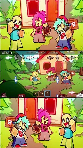 FNF on the Heights! (#roblox #fnfmod) Noob VS BF