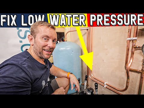 HOW TO FIX LOW WATER PRESSURE - The Salamander Right Pump