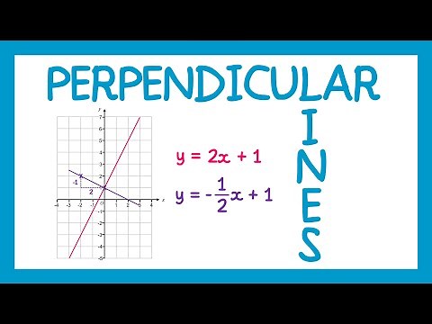Perpendicular Lines - GCSE Higher Maths