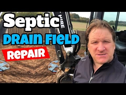 how to fix your septic tank drain field